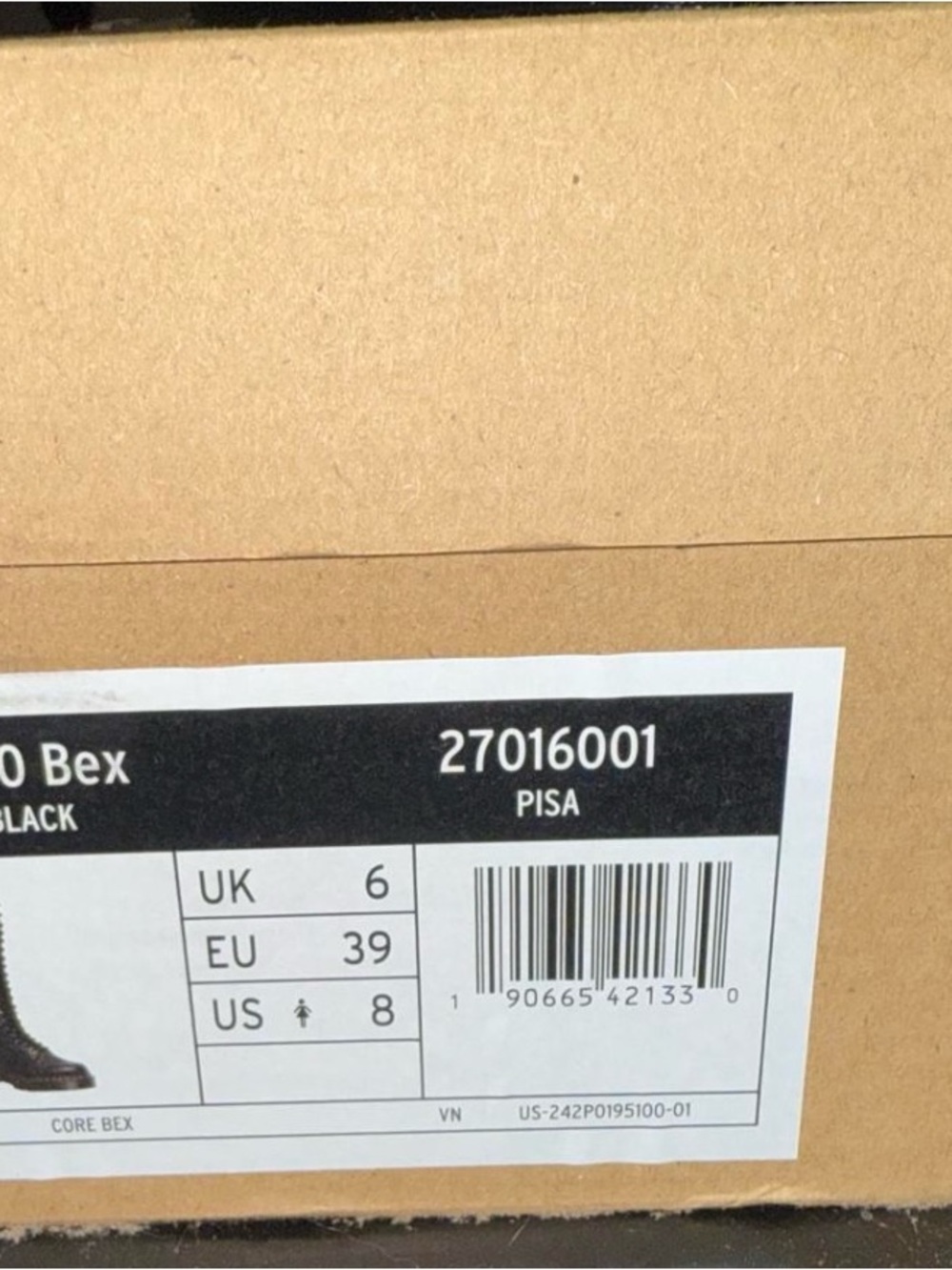 Dr. Martens  1B60 BEX PISA LEATHER KNEE HIGH BOOTS - Picture 3 of 3